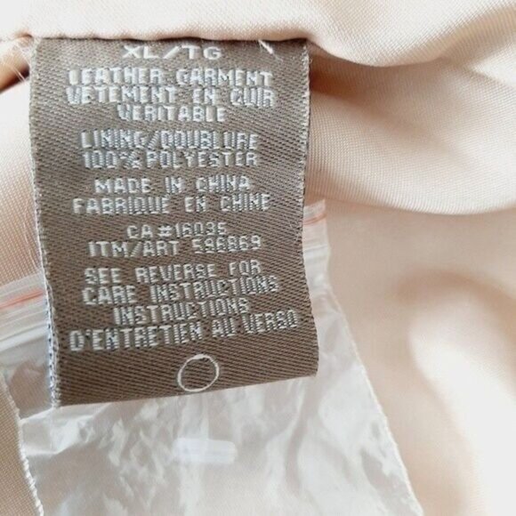 HATAWAY Vintage Genuine Suede Blazer Jacket Light Tan Men's Sz XL - Picture 13 of 13